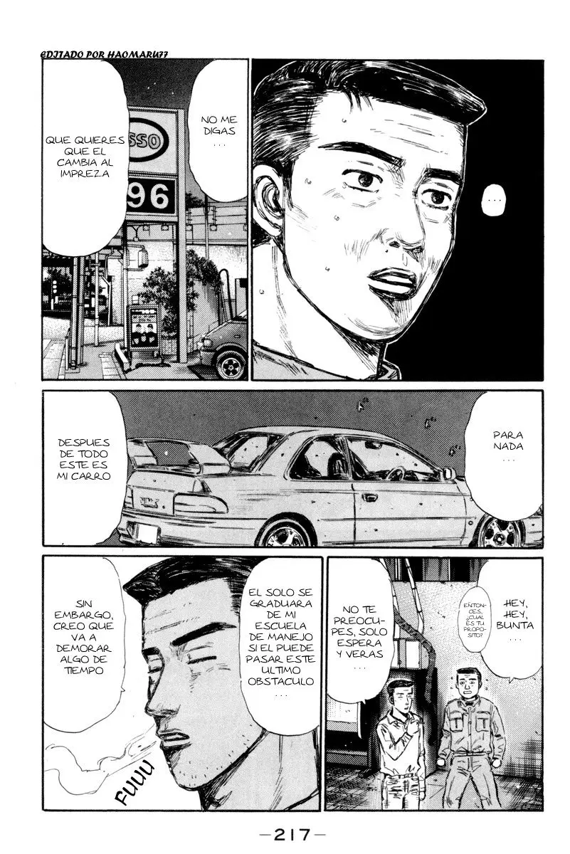 Initial D capítulo 321, página 15