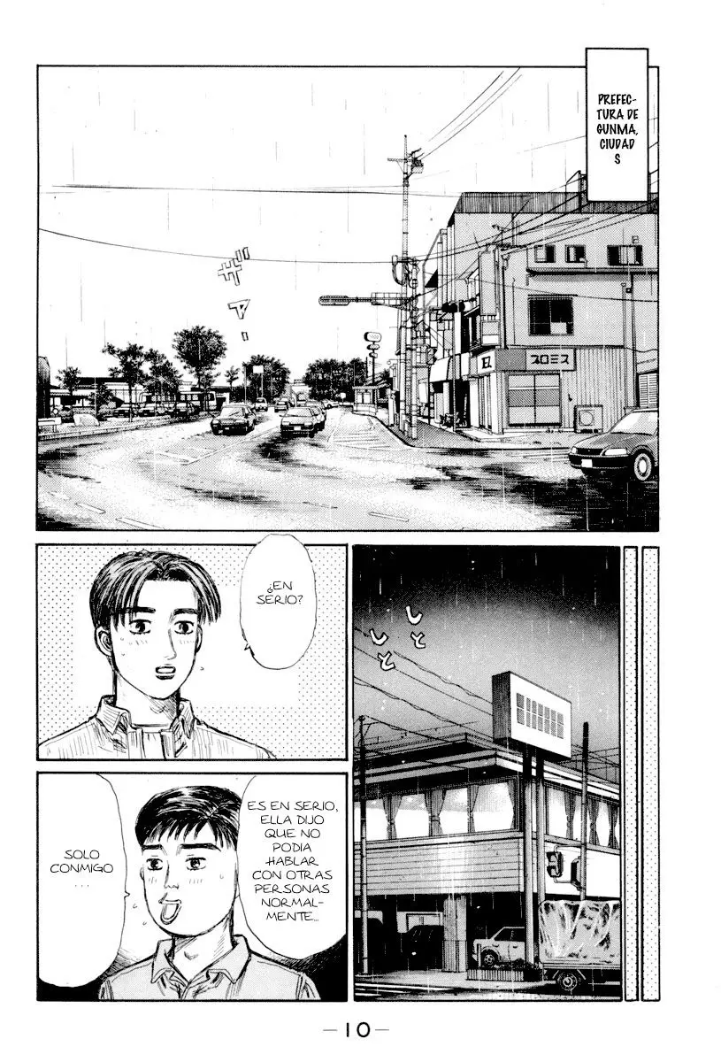 Initial D capítulo 322, página 10
