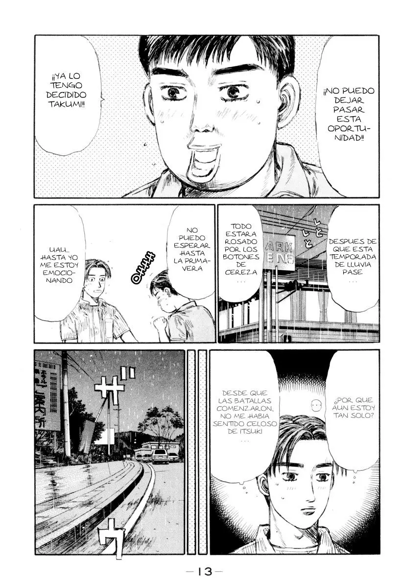 Initial D capítulo 322, página 13
