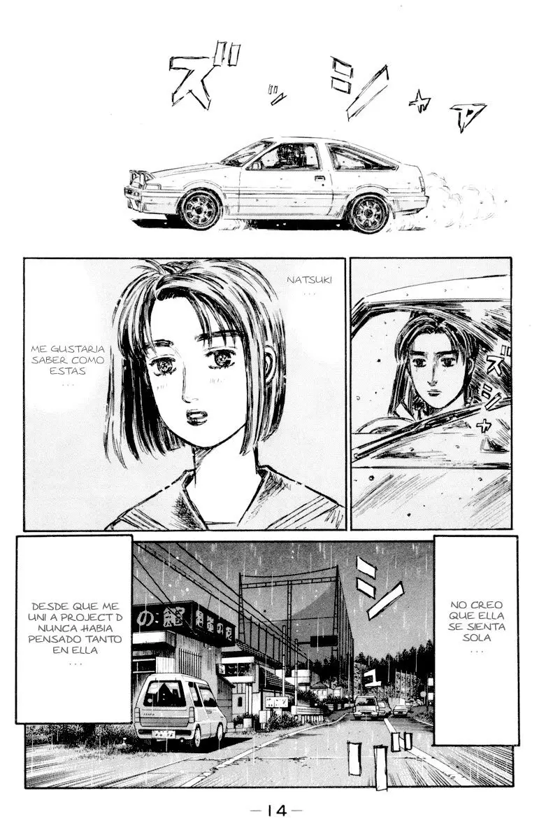 Initial D capítulo 322, página 14
