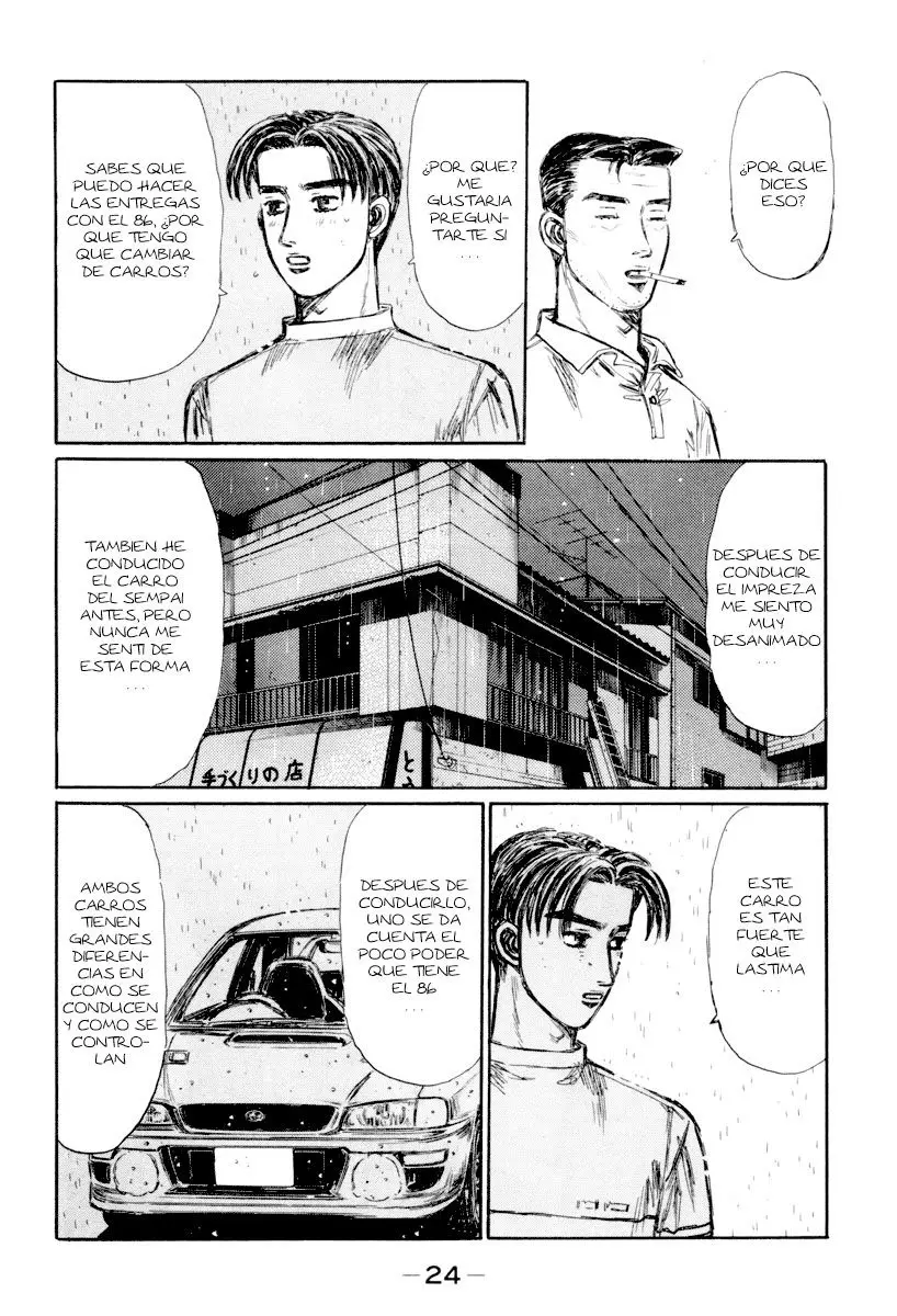 Initial D capítulo 323, página 8