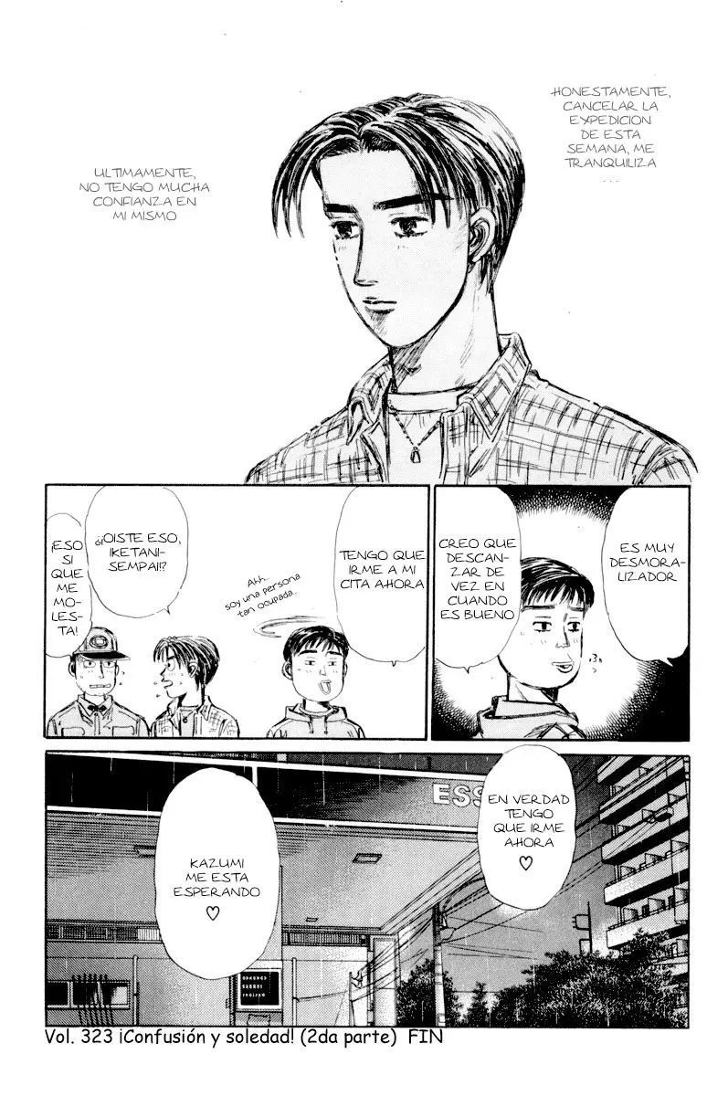 Initial D capítulo 323, página 13