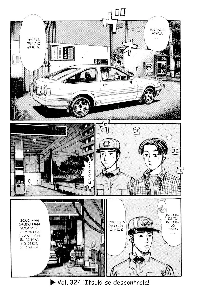 Initial D capítulo 324, página 1