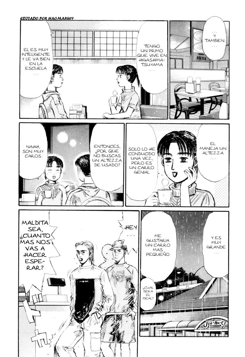Initial D capítulo 324, página 6