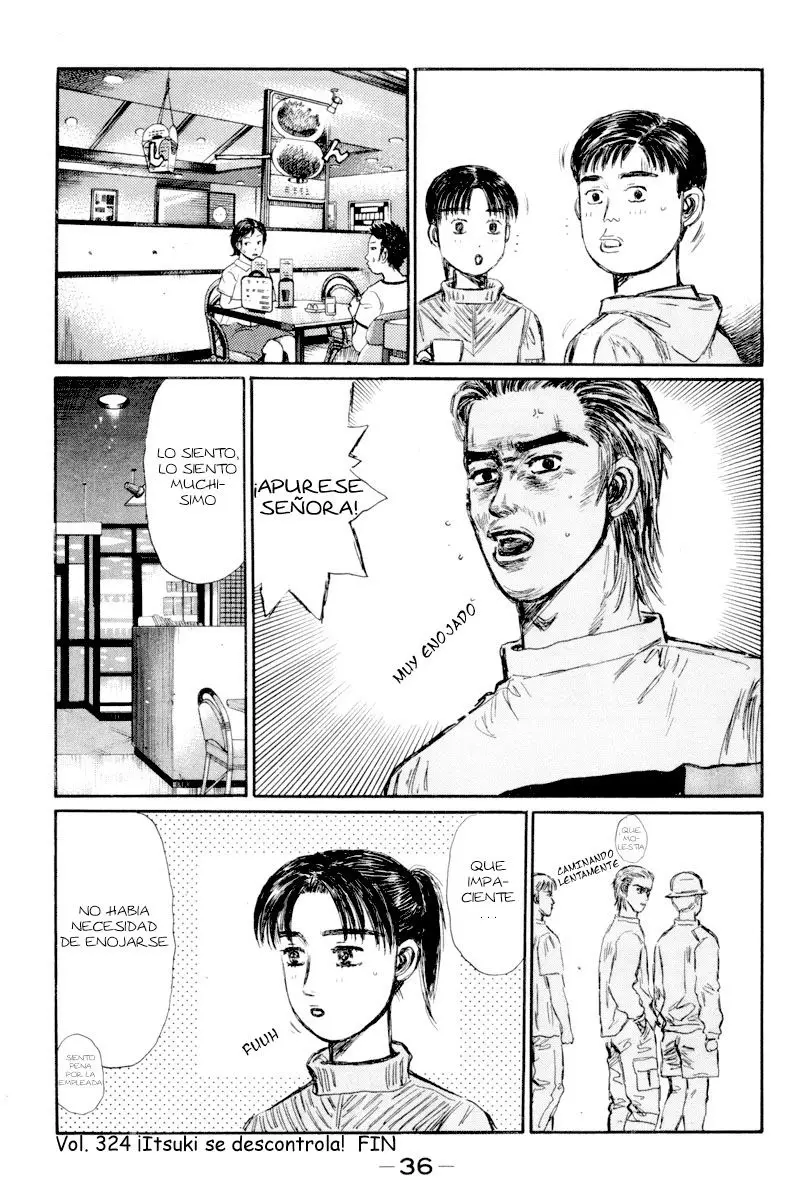 Initial D capítulo 324, página 7