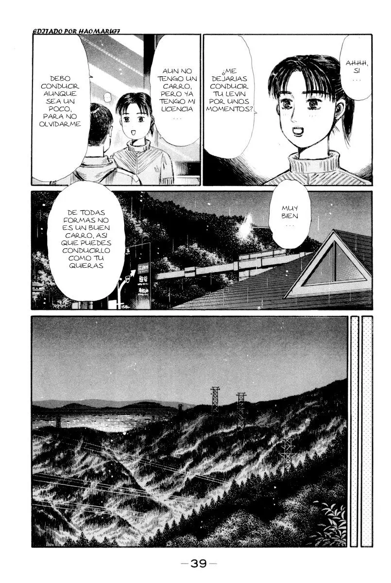 Initial D capítulo 325, página 3