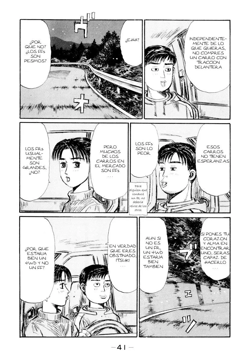 Initial D capítulo 325, página 5