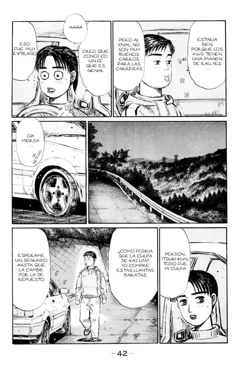 Initial D capítulo 325, página 6