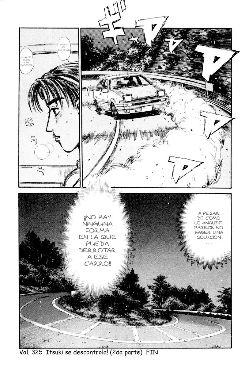 Initial D capítulo 325, página 13