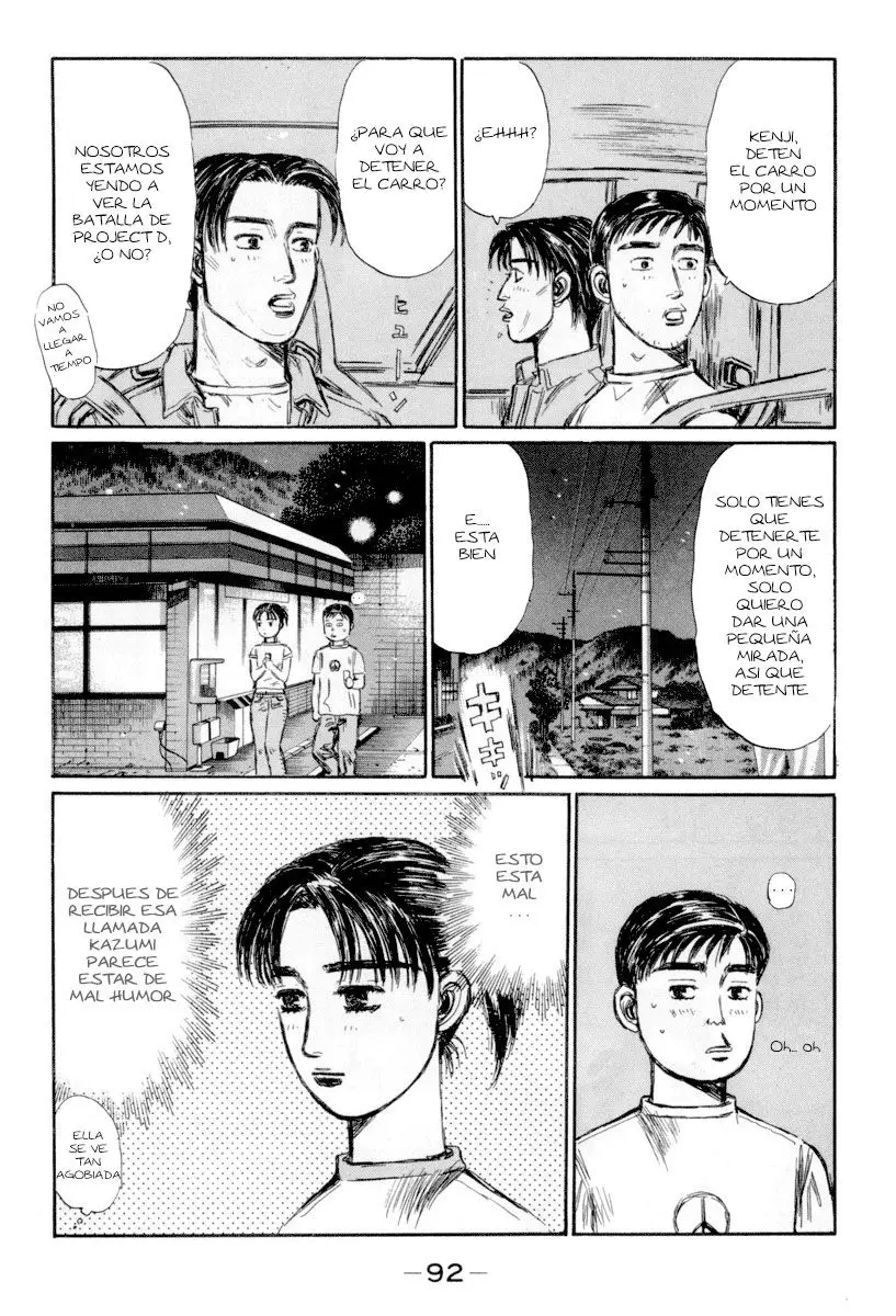 Initial D capítulo 329, página 8