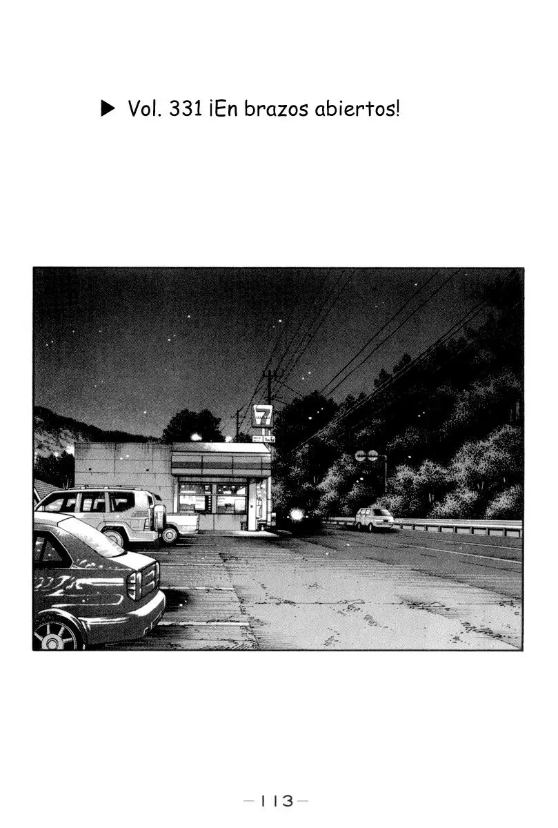 Initial D capítulo 331, página 1