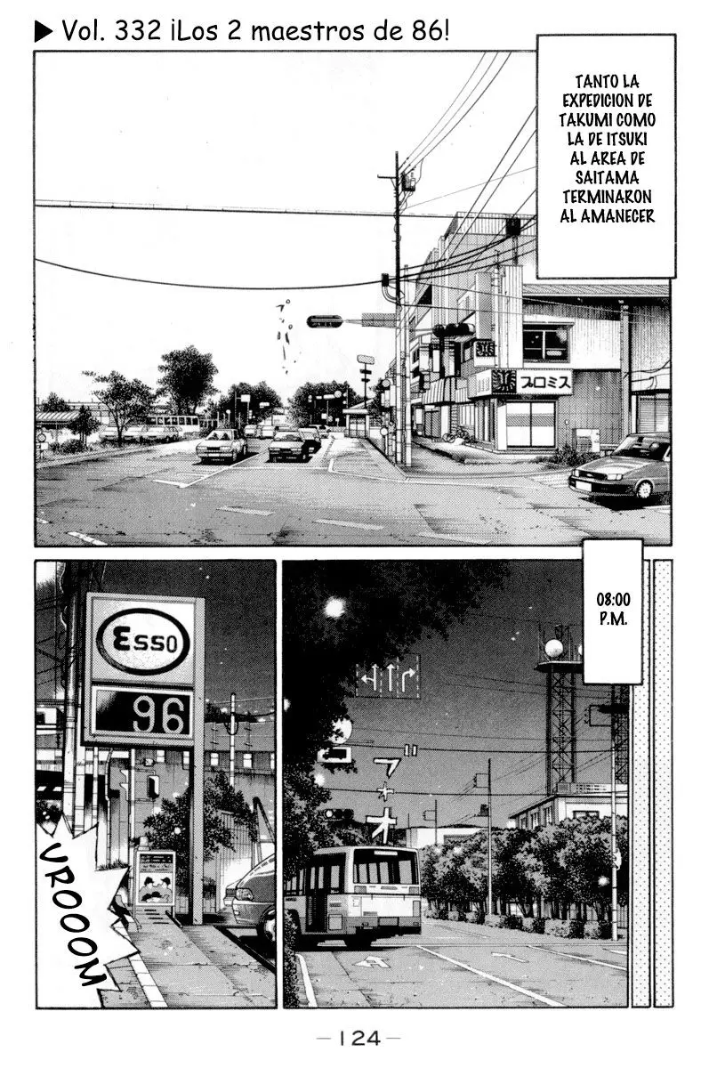 Initial D capítulo 332, página 1