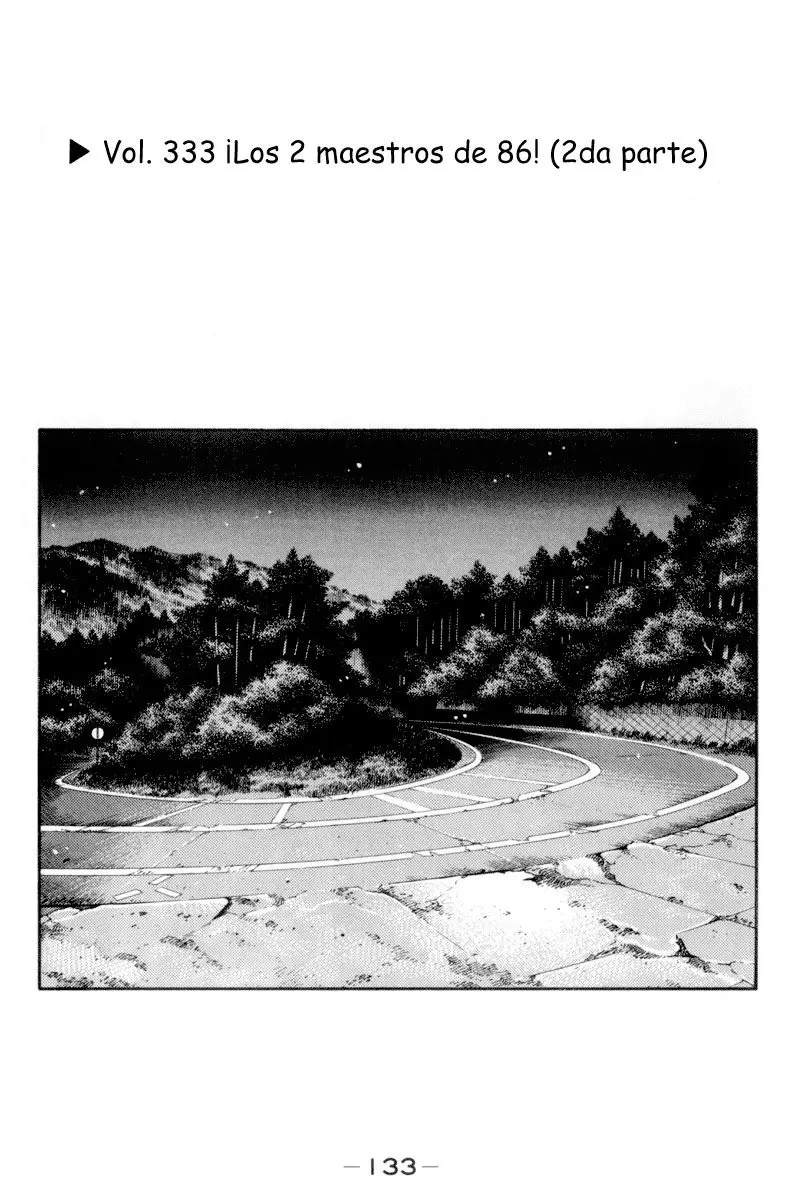 Initial D capítulo 333, página 1
