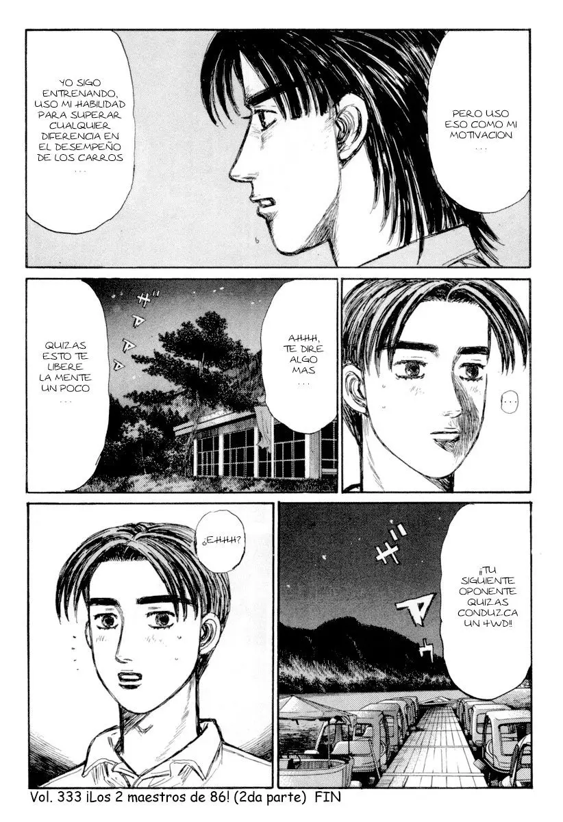 Initial D capítulo 333, página 10
