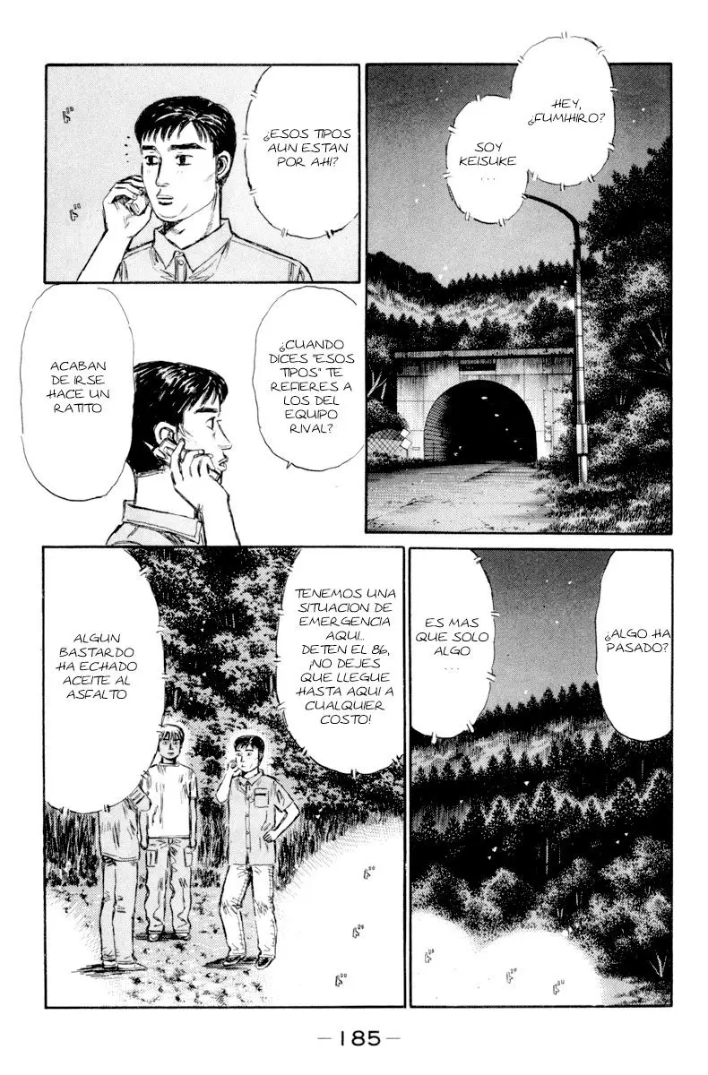 Initial D capítulo 337, página 6