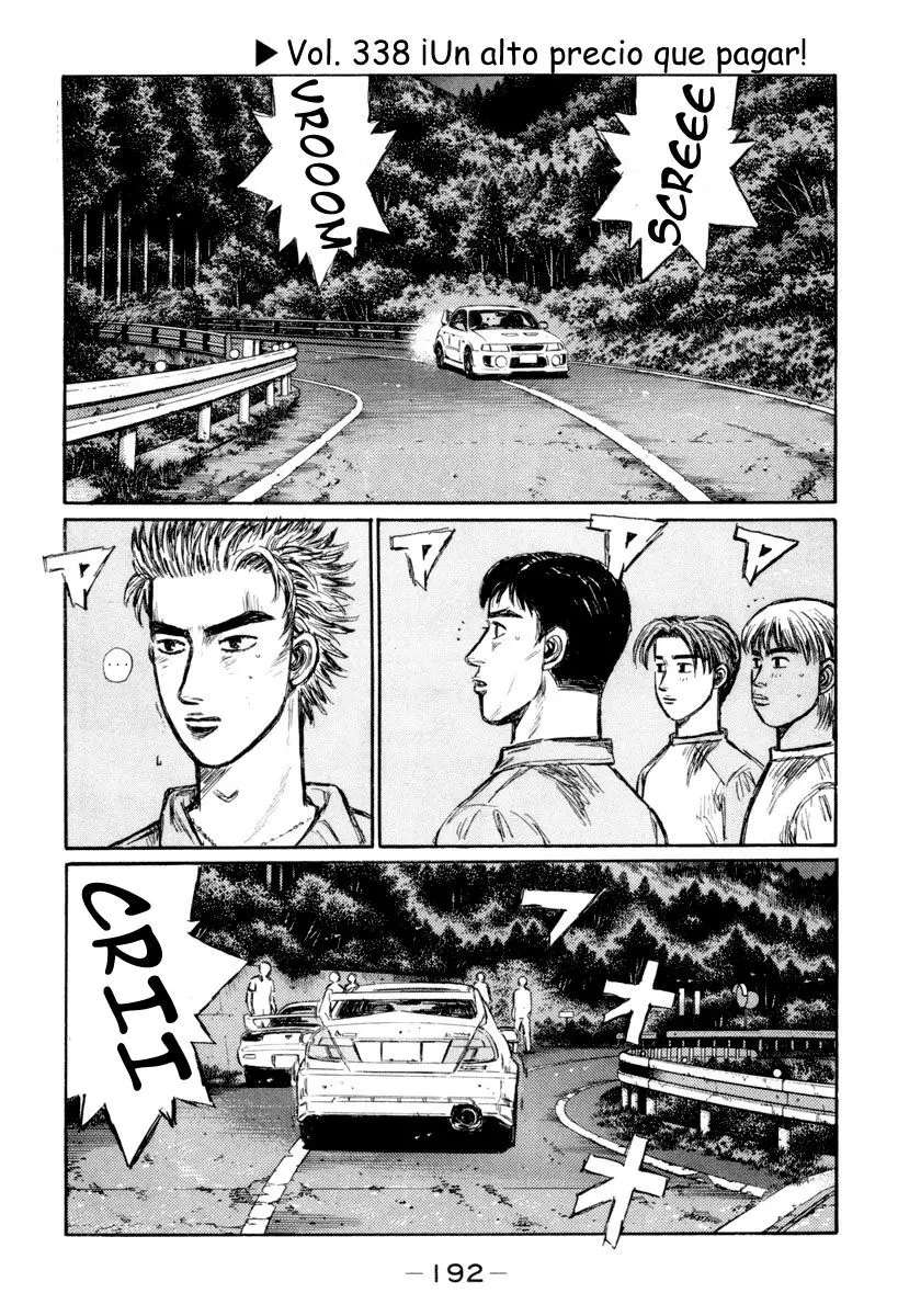 Initial D capítulo 338, página 1