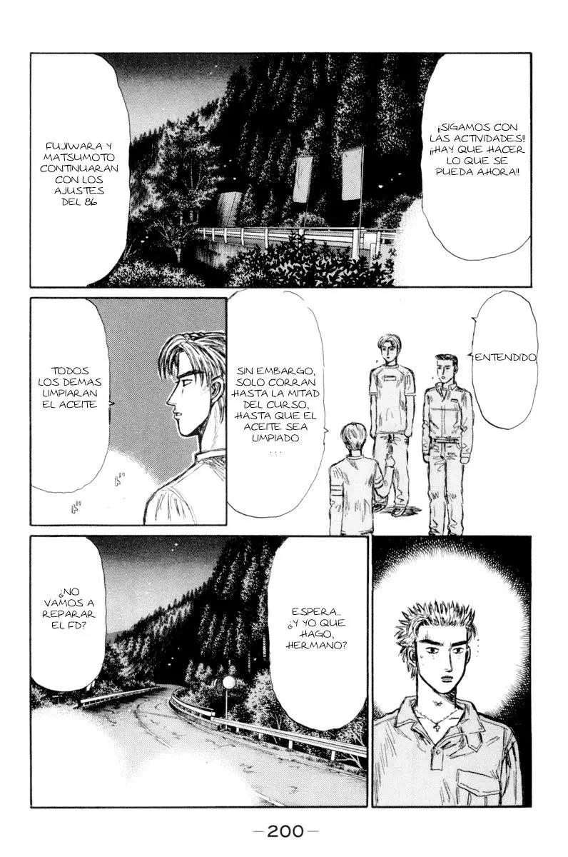 Initial D capítulo 338, página 9