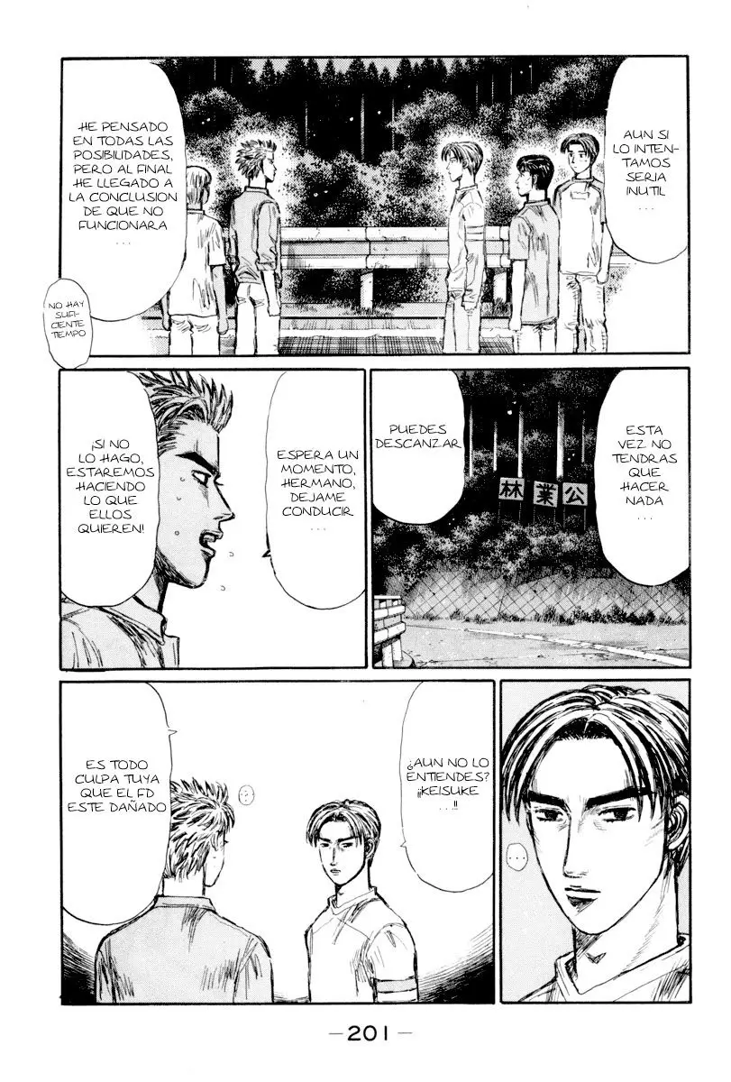 Initial D capítulo 338, página 10