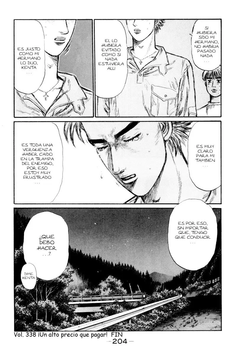 Initial D capítulo 338, página 13