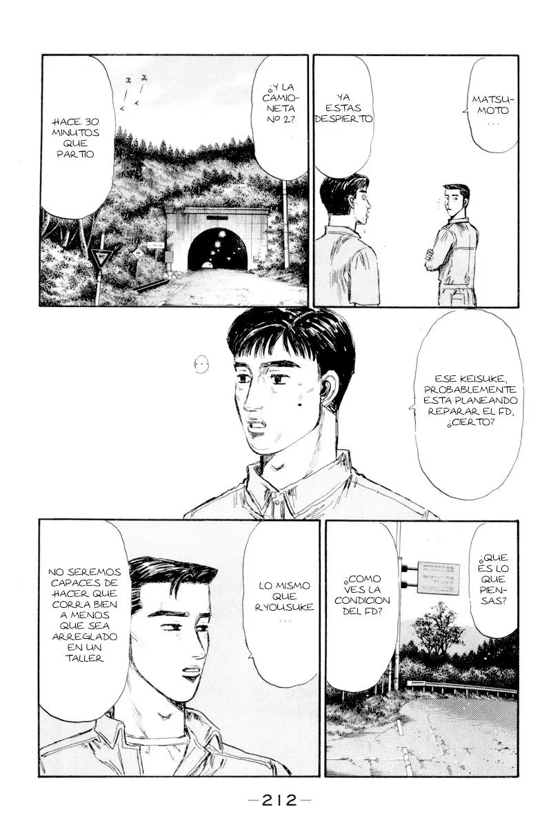 Initial D capítulo 339, página 8