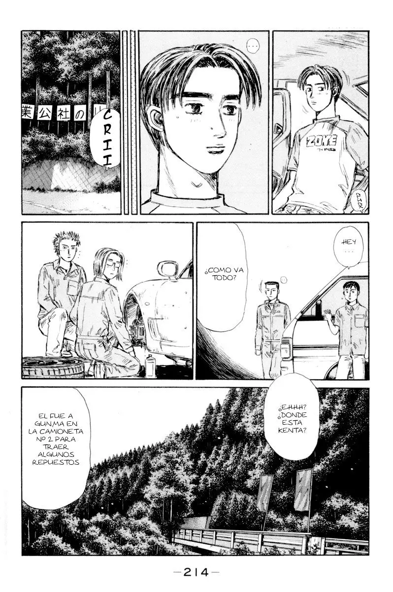 Initial D capítulo 339, página 10