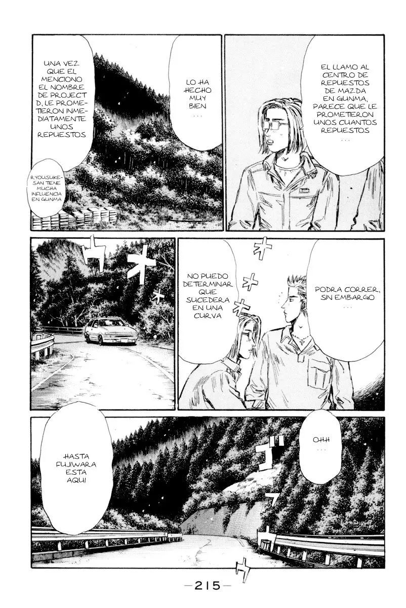 Initial D capítulo 339, página 11