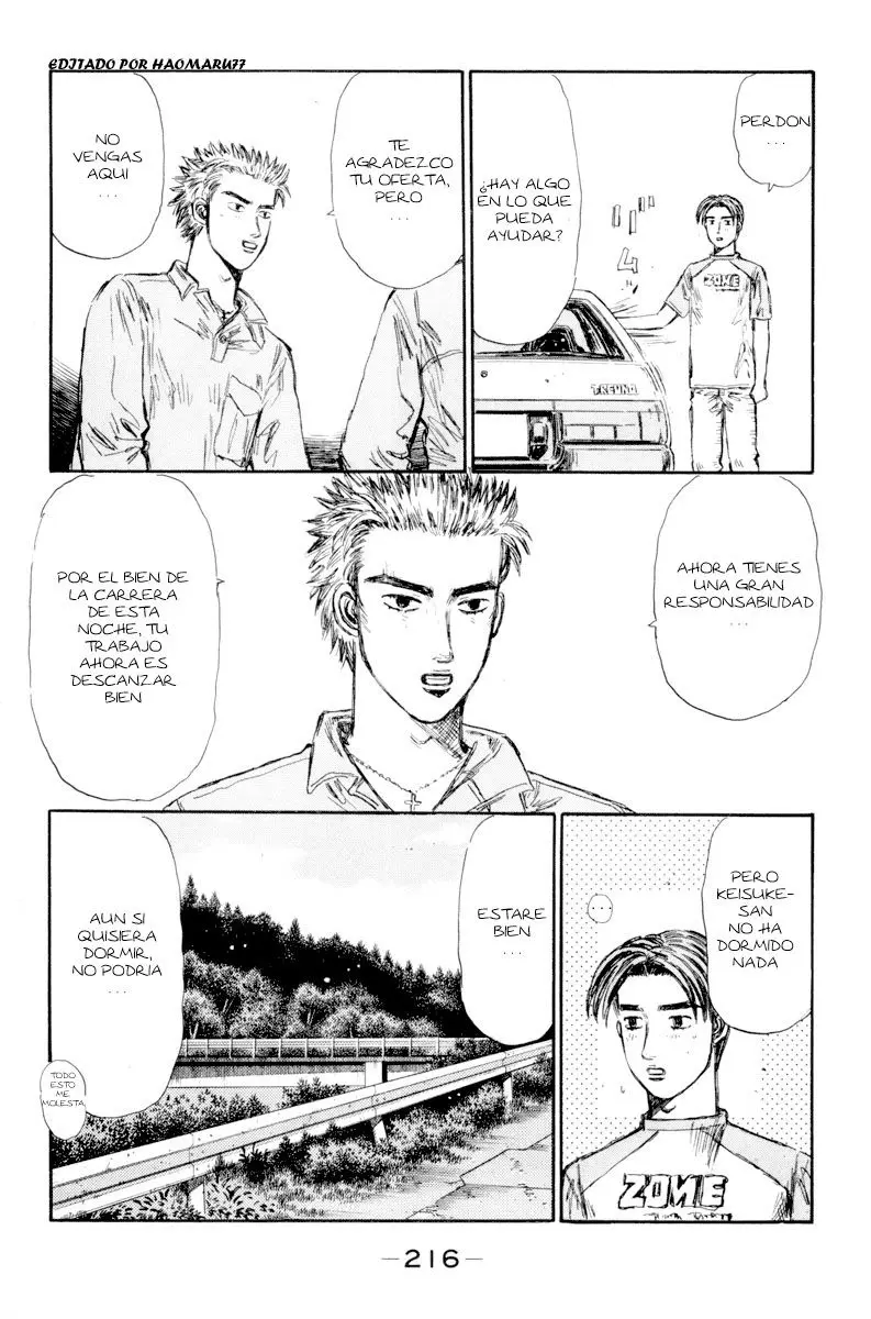 Initial D capítulo 339, página 12