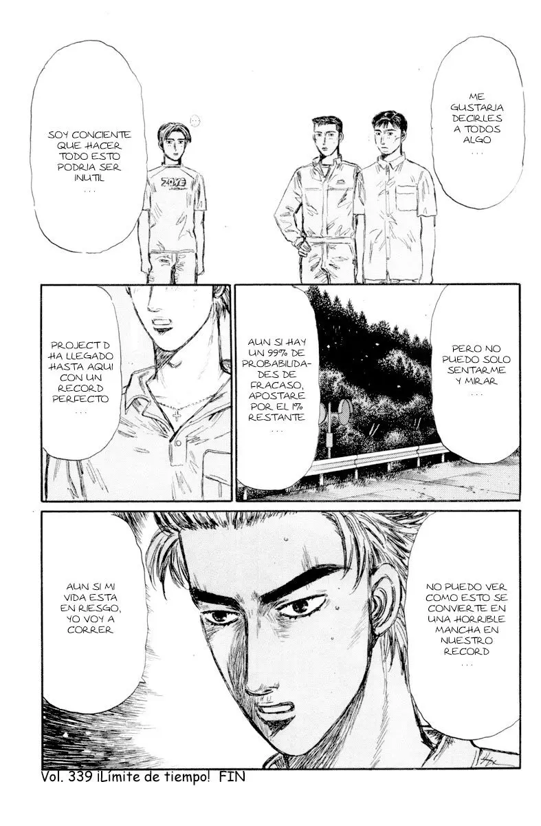 Initial D capítulo 339, página 13