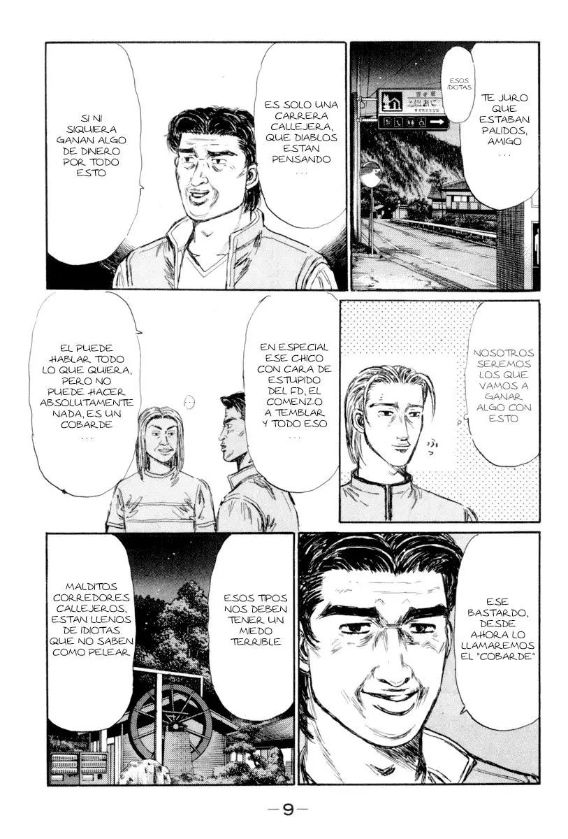 Initial D capítulo 340, página 11