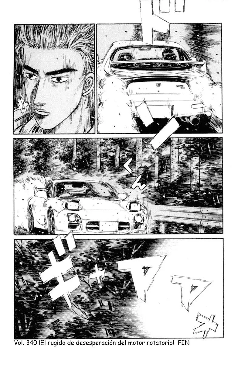 Initial D capítulo 340, página 14