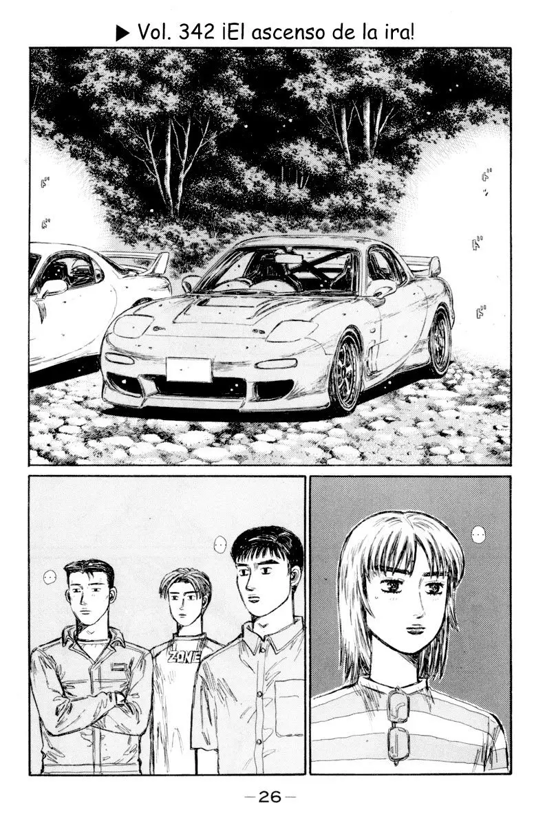 Initial D capítulo 342, página 1