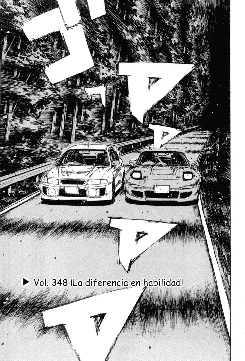 Initial D capítulo 348, página 1