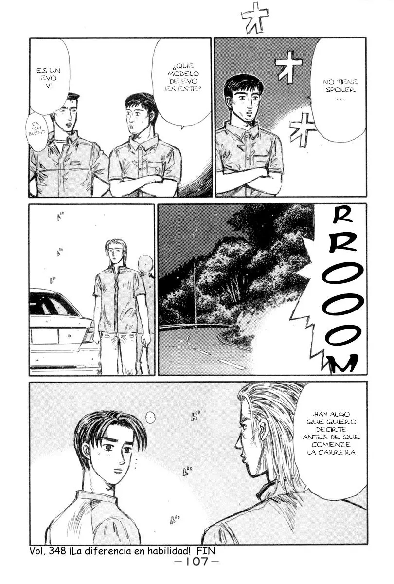 Initial D capítulo 348, página 12