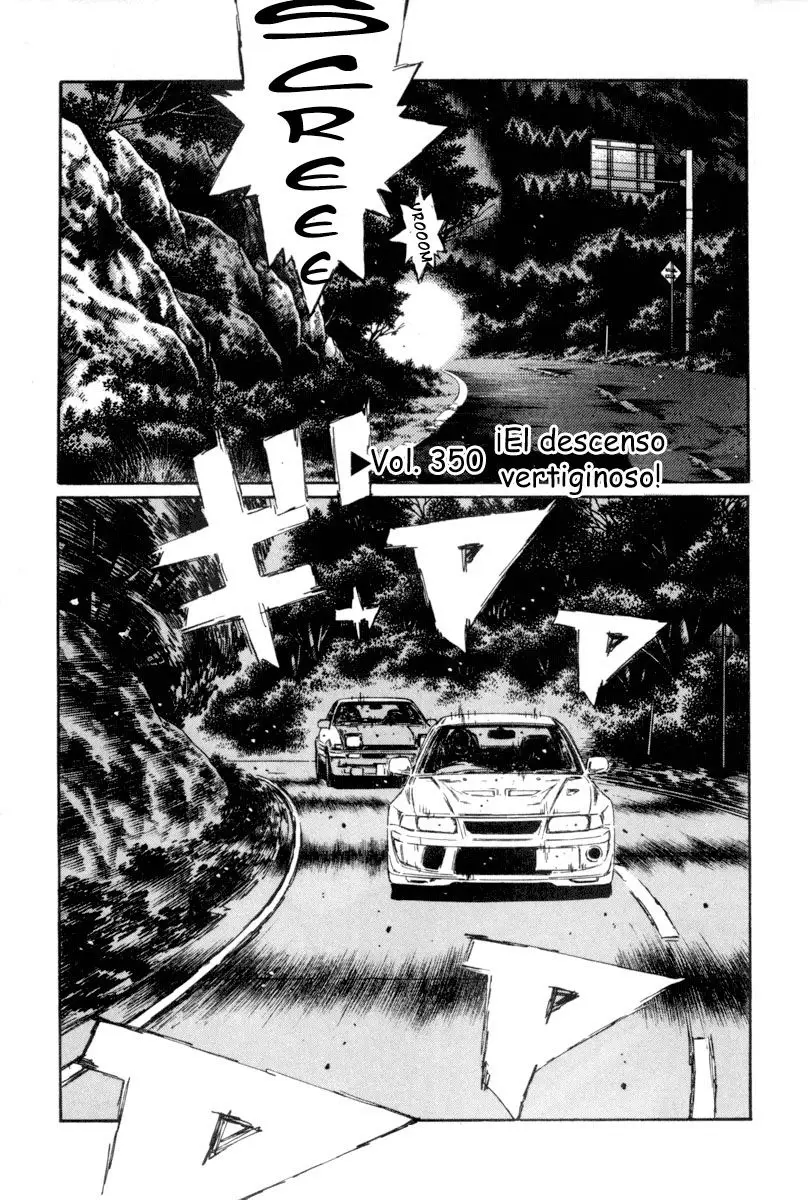 Initial D capítulo 350, página 1