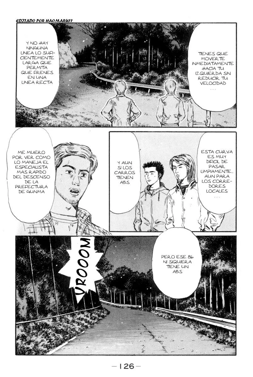 Initial D capítulo 350, página 9