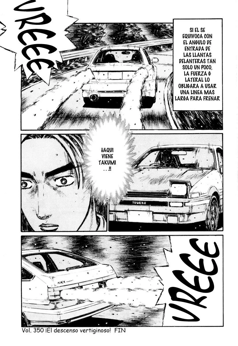 Initial D capítulo 350, página 12