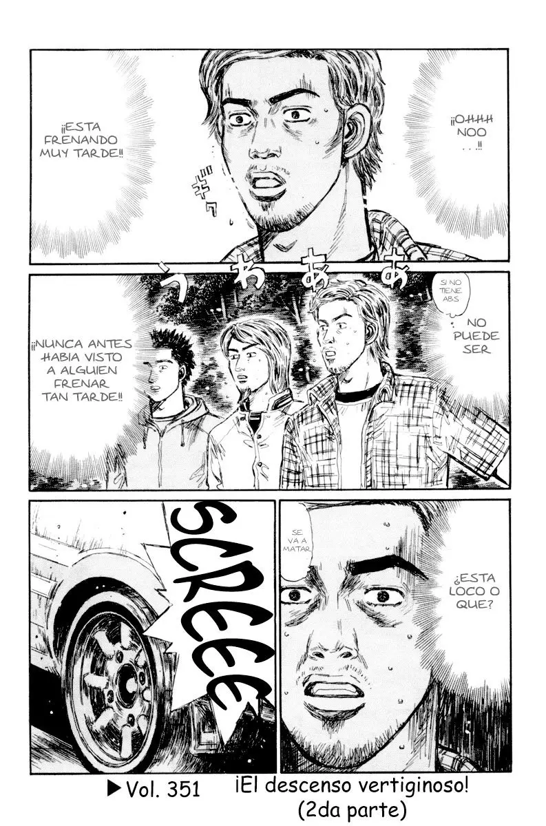 Initial D capítulo 351, página 1