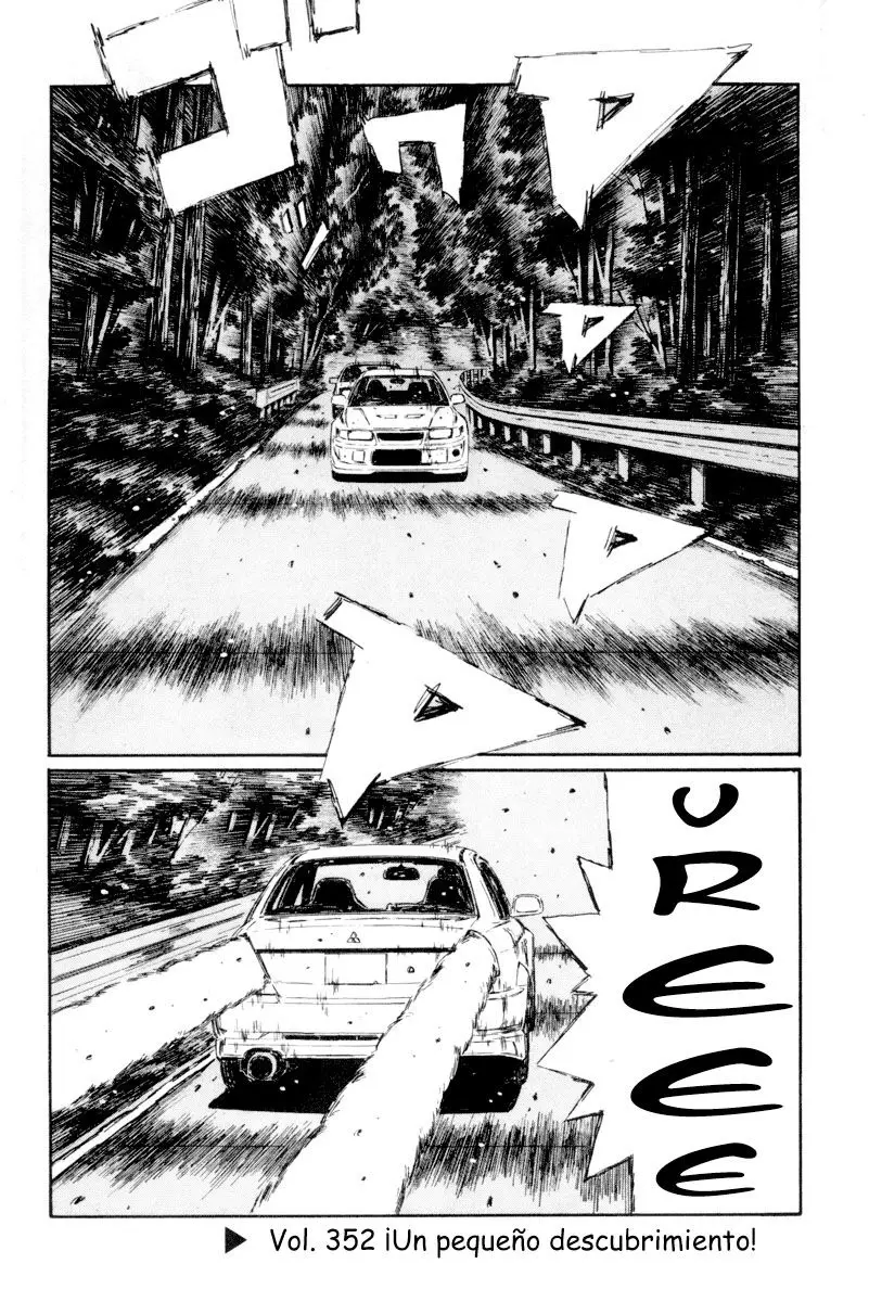 Initial D capítulo 352, página 1