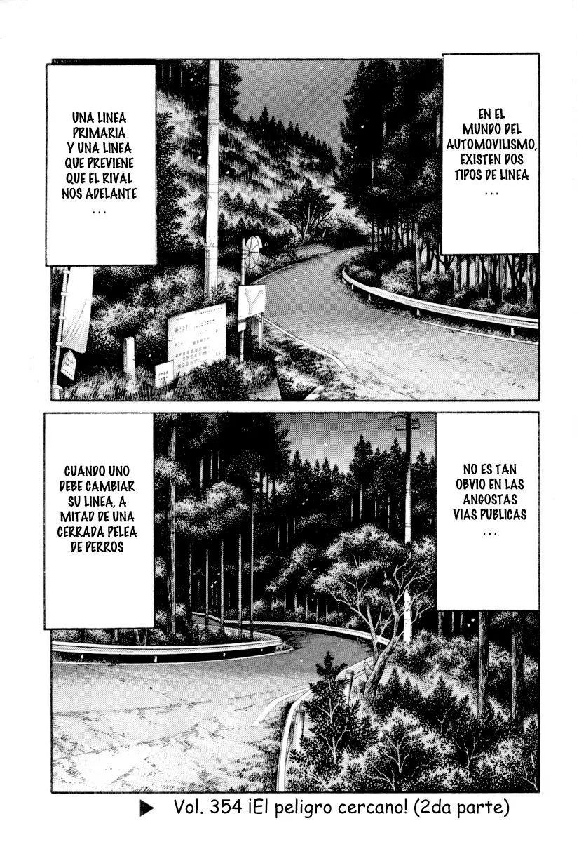 Initial D capítulo 354, página 1