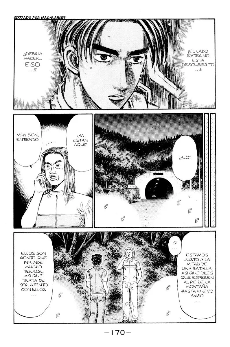 Initial D capítulo 354, página 5