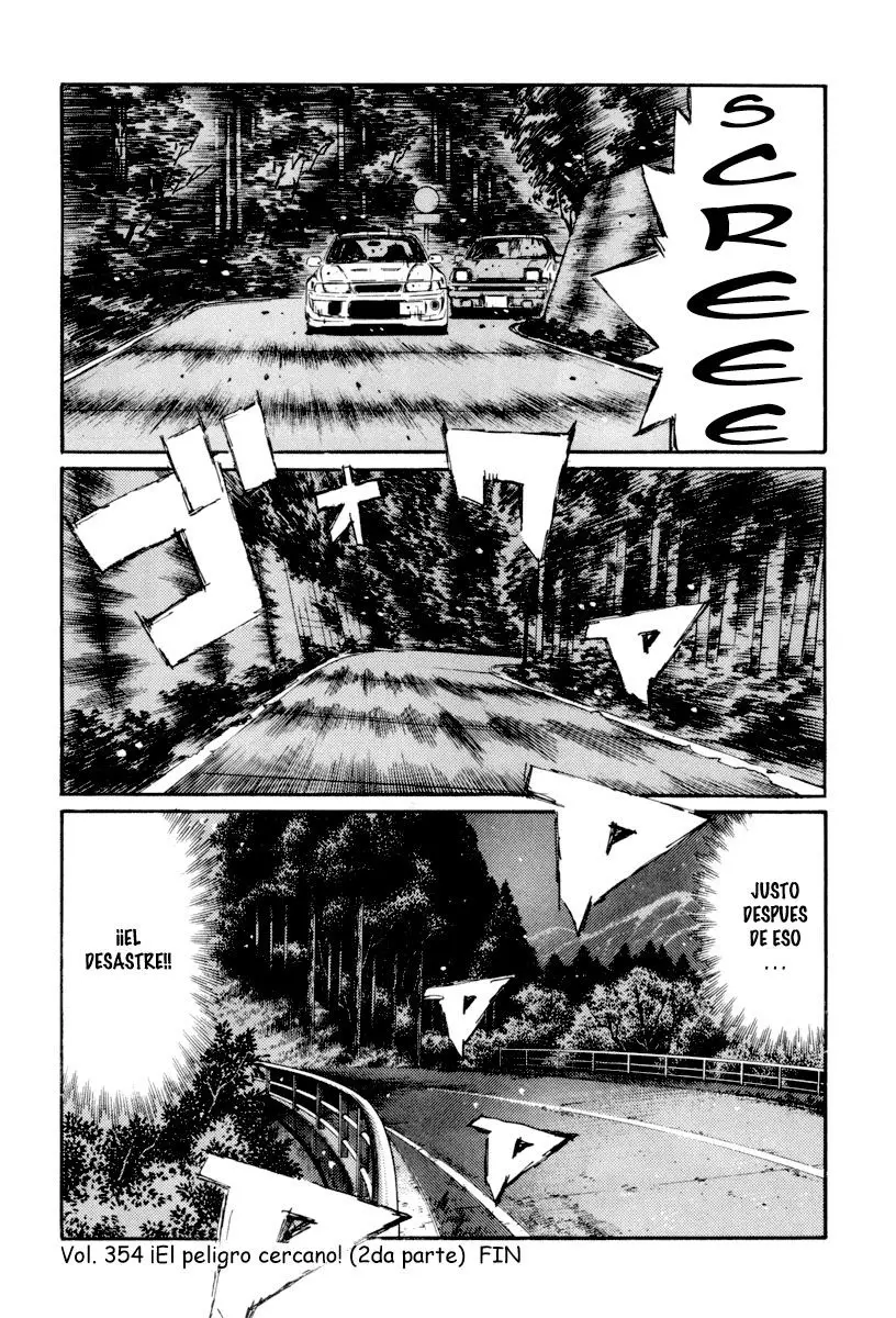 Initial D capítulo 354, página 13