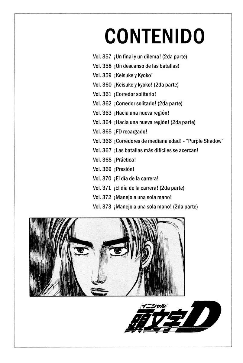 Initial D capítulo 357, página 3
