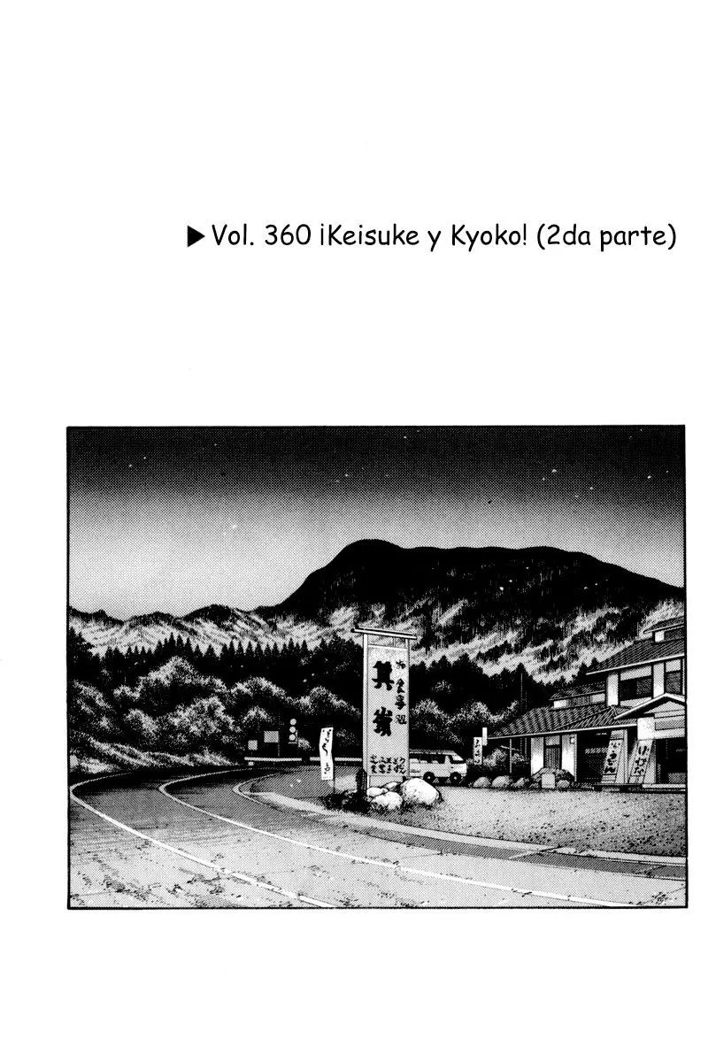 Initial D capítulo 360, página 1