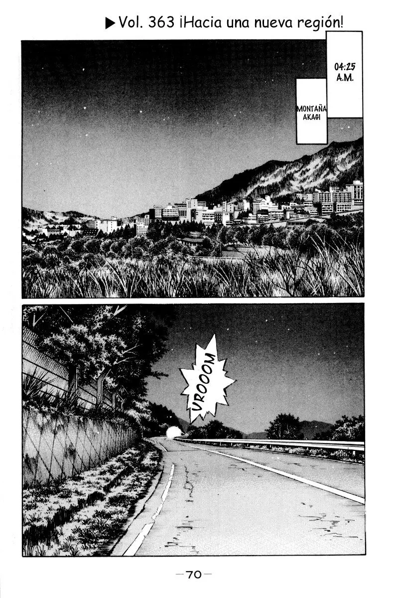 Initial D capítulo 363, página 1