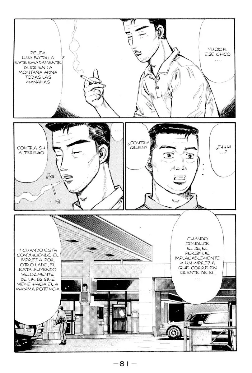 Initial D capítulo 364, página 5