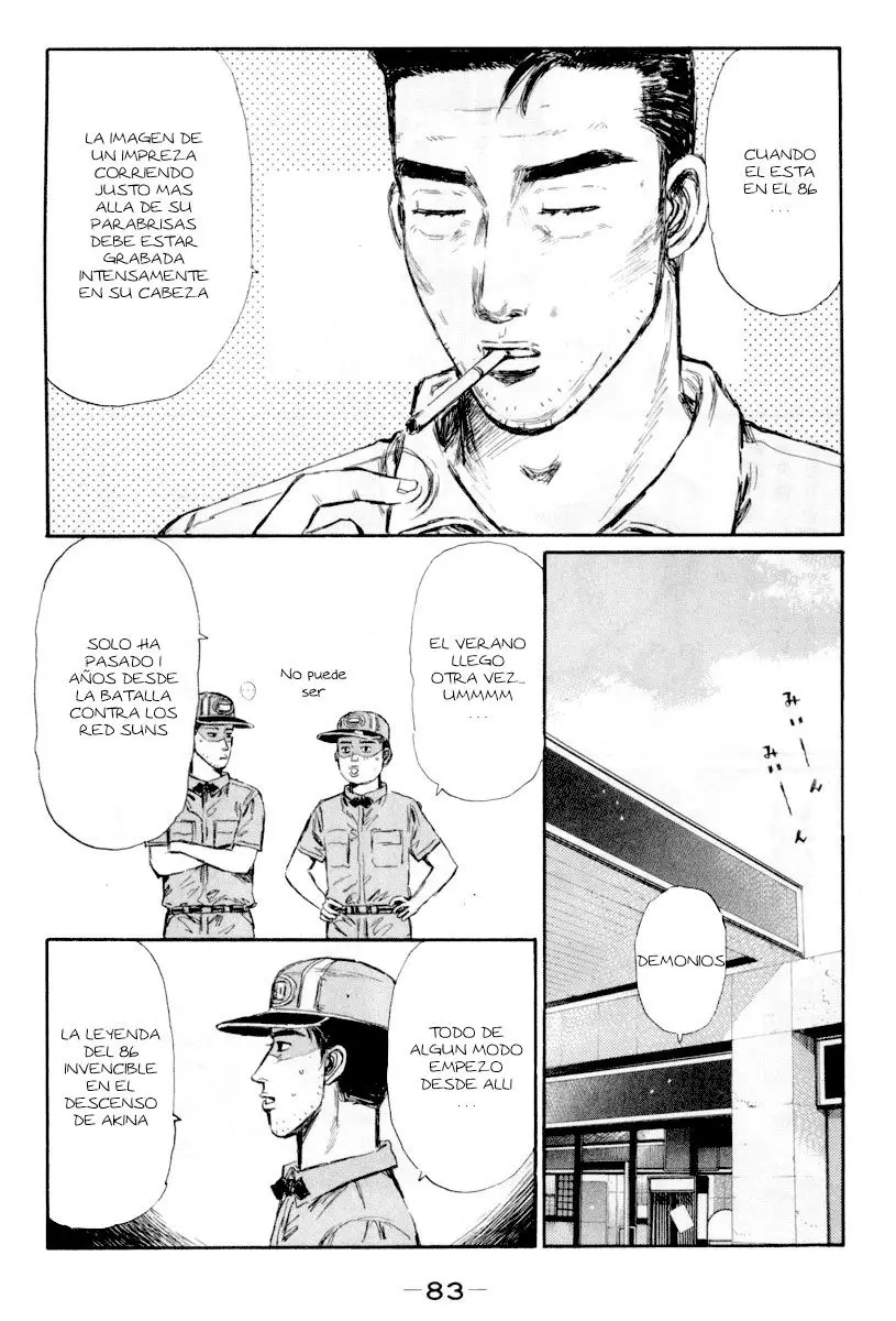 Initial D capítulo 364, página 7