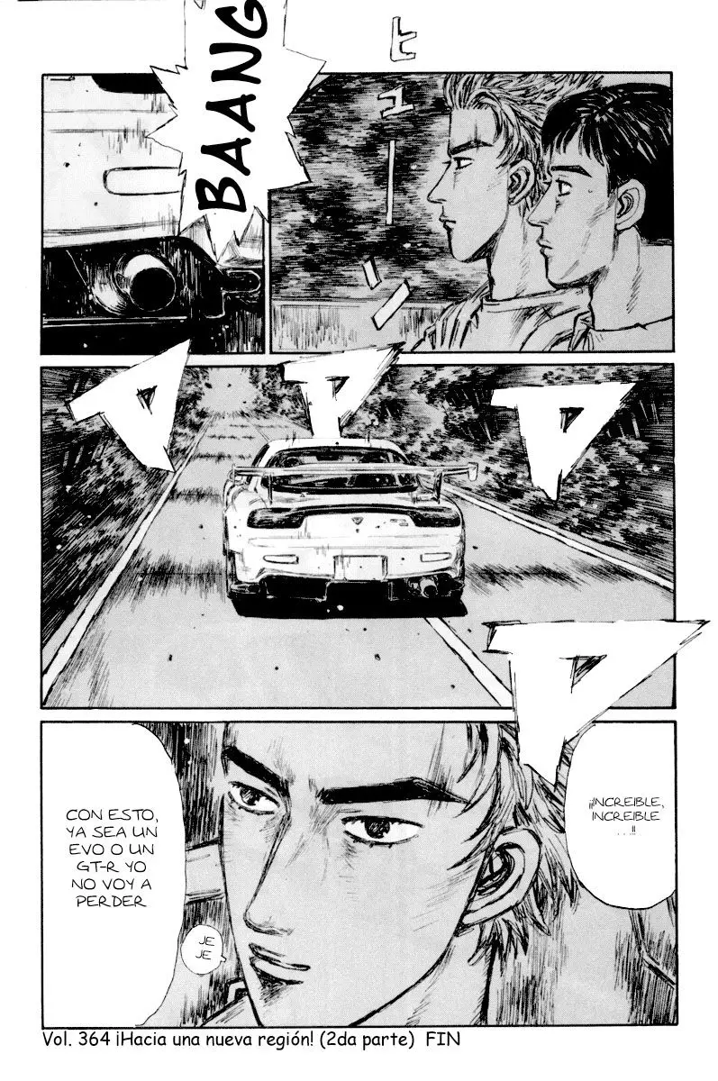 Initial D capítulo 364, página 13