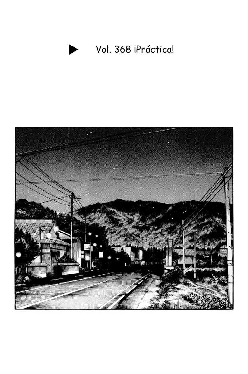 Initial D capítulo 368, página 1