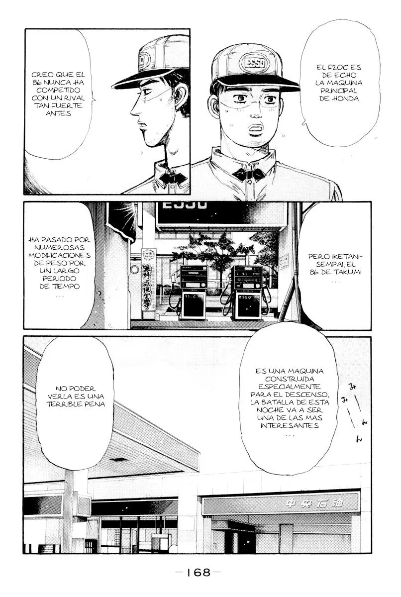 Initial D capítulo 370, página 8