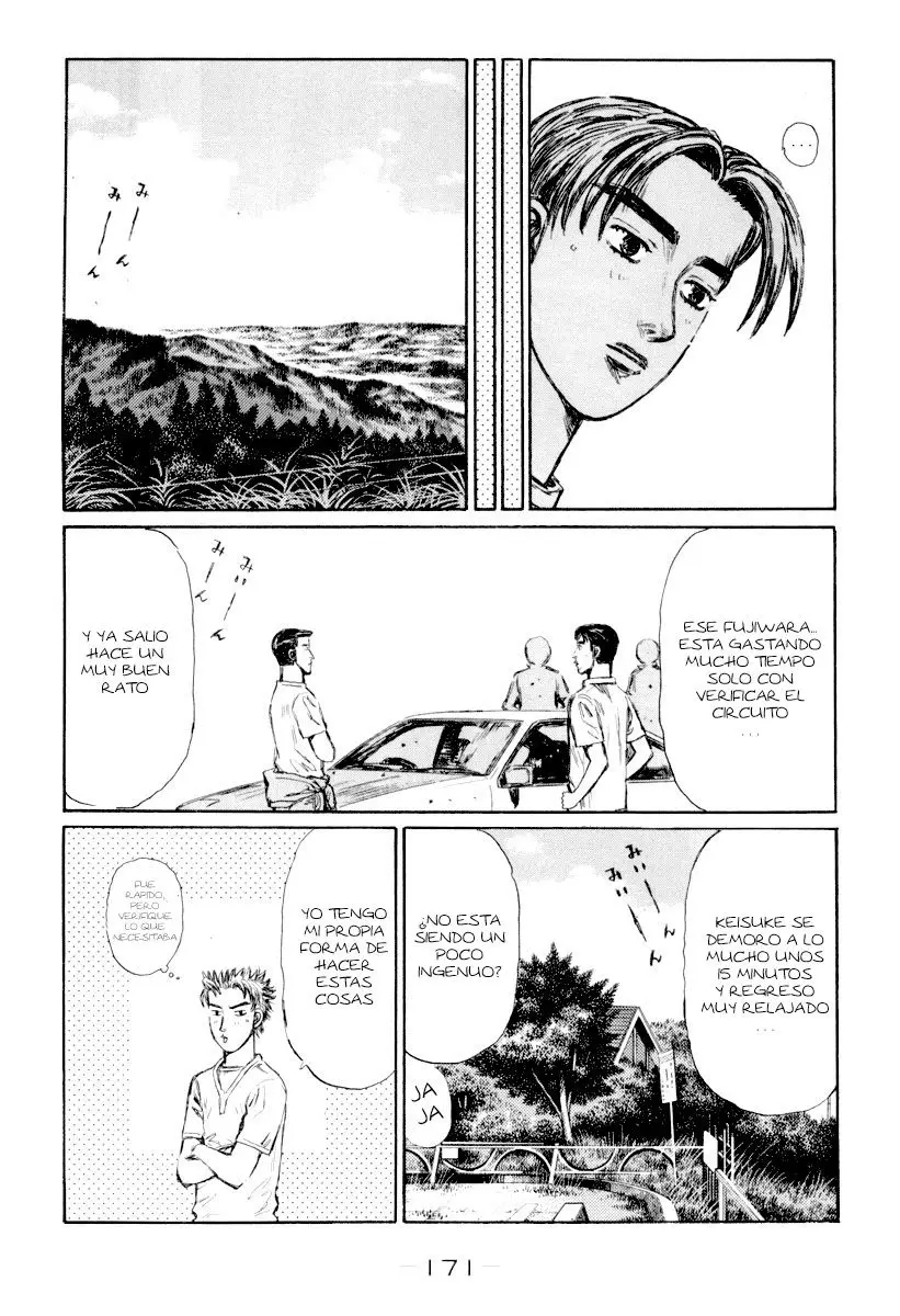 Initial D capítulo 370, página 11